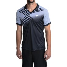 46%OFF メンズテニスシャツ ロトコナーネットポロシャツ - ショートスリーブ（男性用） Lotto Connor Net Polo Shirt - Short Sleeve (For Men)画像